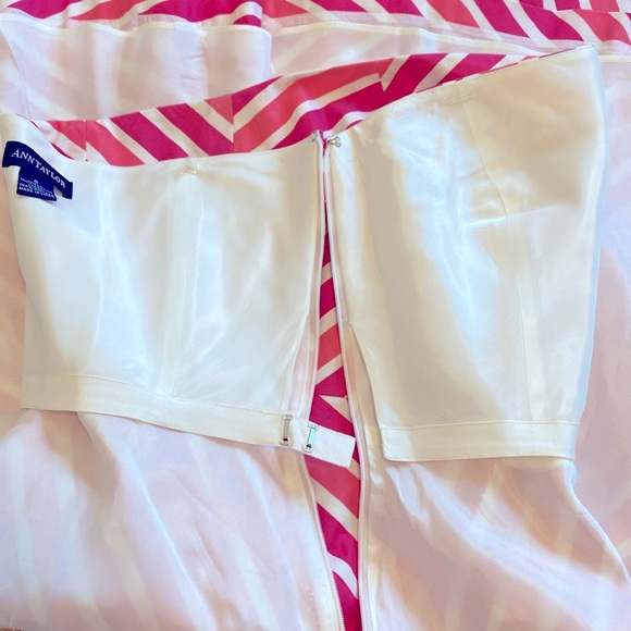 Ann Taylor Strapless Striped Dress, Size 6 - Picture 13 of 16